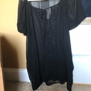 Avenue Sheer 18/20 peplum top